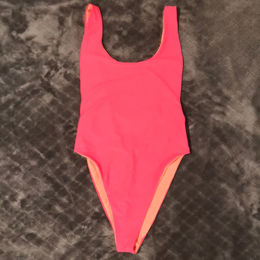 Aerie pink one piece